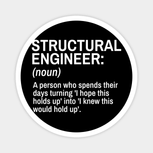 Structural Engineer Funny Definition Engineer Definition / Definition of an Engineer Magnet